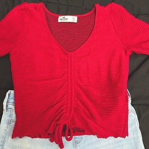 Hollister XS Readjustable Rigid Red Top
